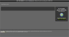 Desktop Screenshot of karkade.com