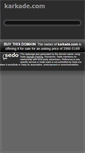 Mobile Screenshot of karkade.com